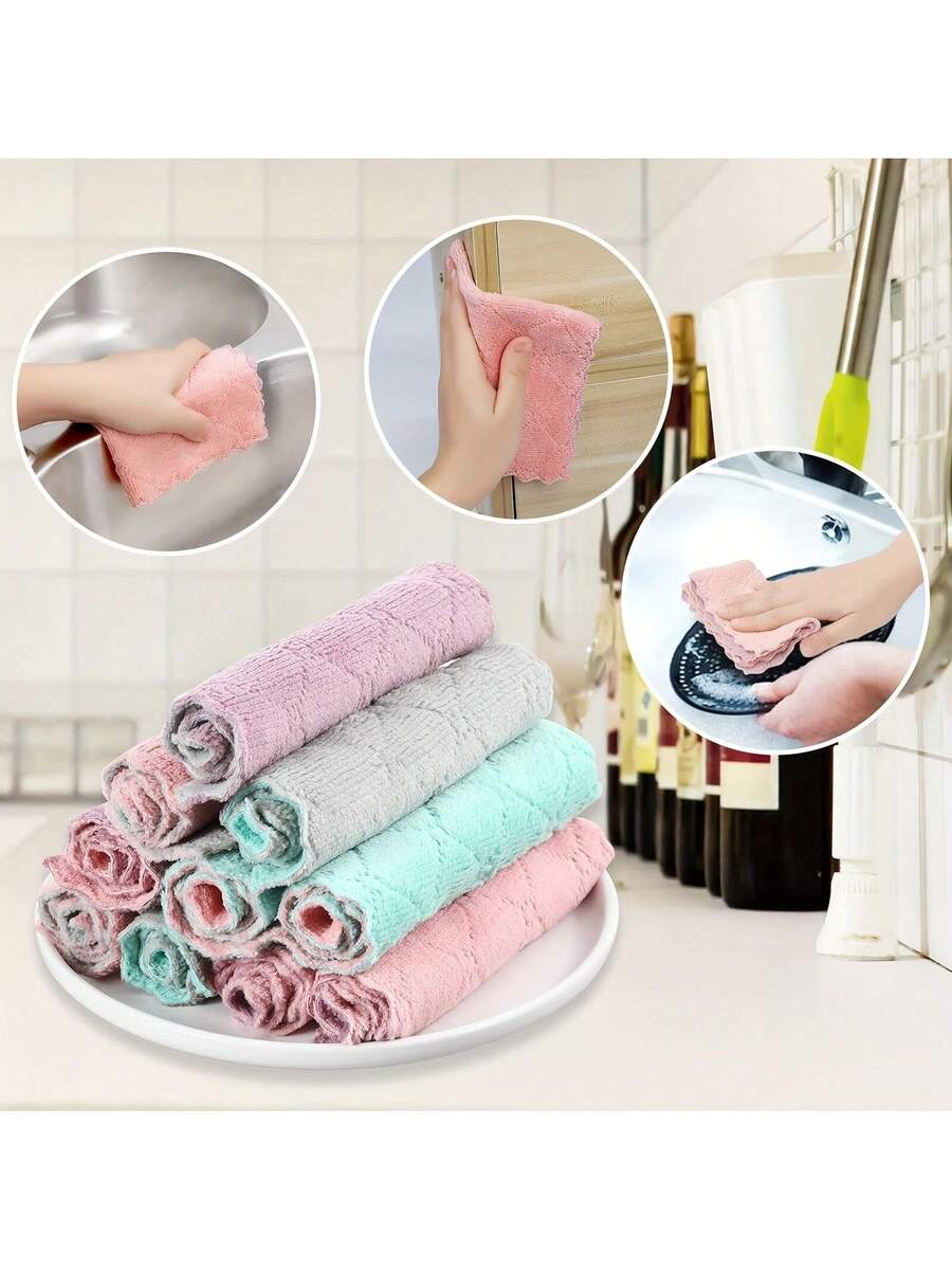 10pcs Kitchen Towels Set Dishc – Kitchen Baking Cooking Bewertung und Preis
