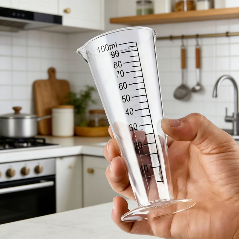 1pc 100ml Plastic Measuring Cu – Kitchen Baking Cooking Bewertung und Preis
