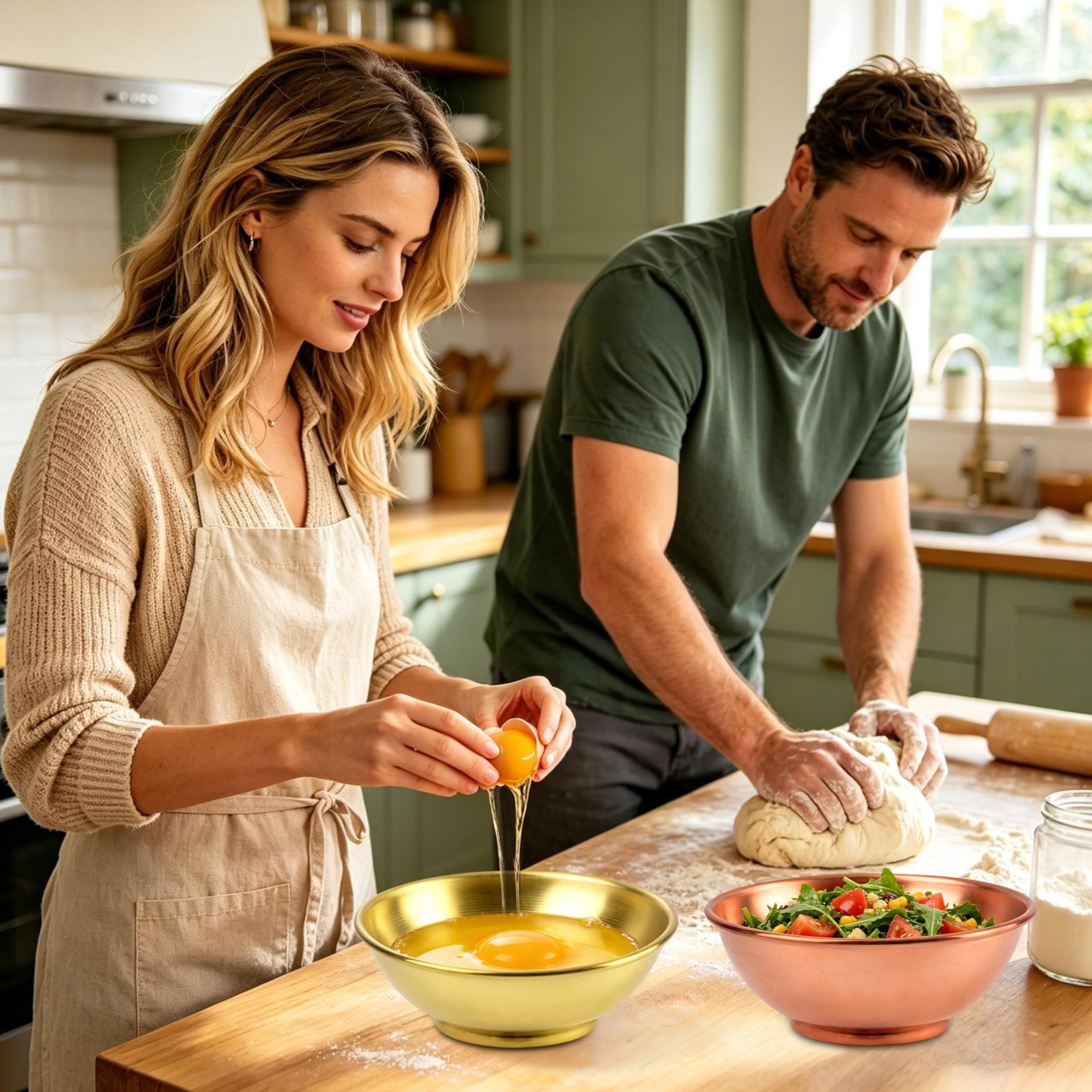 Copper Bowl Large Storage Cont – Kitchen Baking Cooking Bewertung und Preis